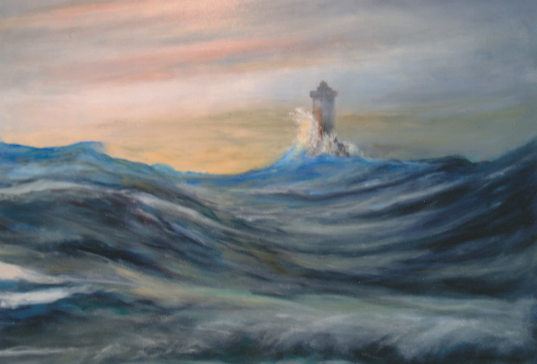 2001 Mer démontée phare de la Vieille